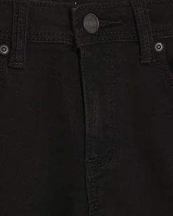 Boys black relaxed skinny jeans