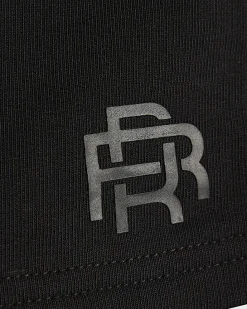 Boys Black RR Shorts Set
