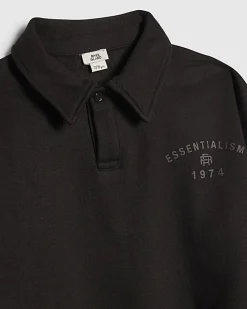 Boys Black Shirt Set