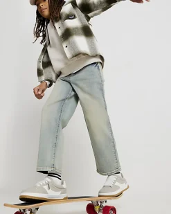Boys Blue Loose Fit Jeans