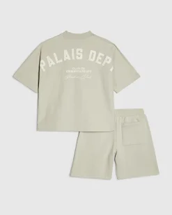 Boys Grey Palais Dept T-Shirt Set