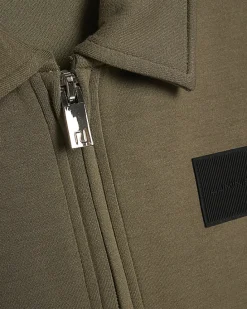 Boys Khaki Polo Shirt And Joggers Set