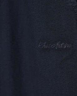 Boys Navy Pull On Trousers