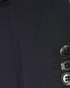 Boys Navy Tailored Suit Jacket Set
