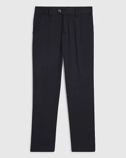 Boys Navy Tailored Suit Trousers