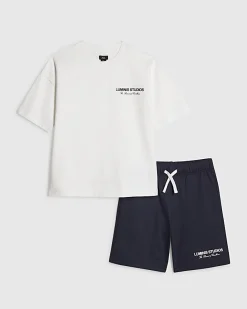 Boys White Luminis Essentials Set