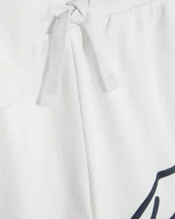 Boys White River T-Shirt And Shorts Set