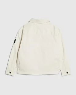 Boys White Shacket