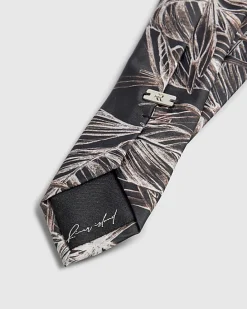 Brown Leaf Tie