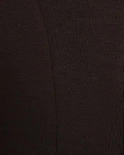 Brown Long Sleeve Premium Zip Through Hoodie
