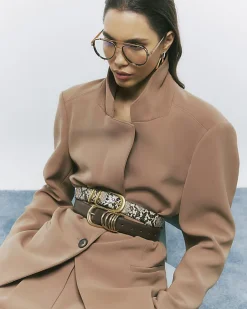 Brown Oversized Blazer