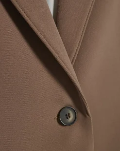Brown Oversized Blazer
