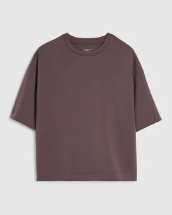 Brown Premium Boxy T-Shirt