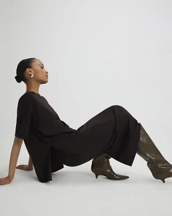 Brown Premium Maxi Skirt