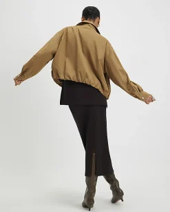 Brown Premium Maxi Skirt