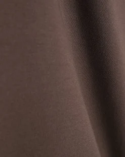 Brown RI Studio Boxy V Neck T-Shirt