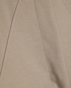 Cream Long Sleeve Bomber Jacket