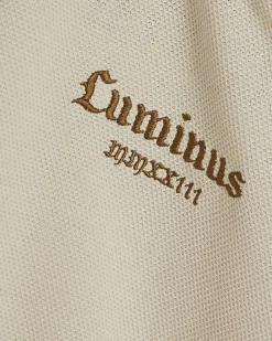 Cream Oversized Fit Luminis Tapestry T-Shirt