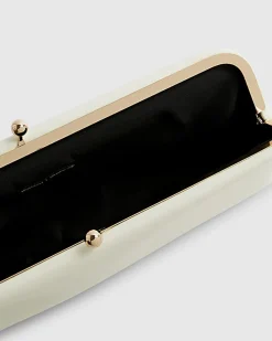 Cream RI Studio Clutch Bag