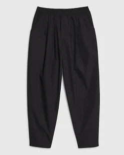 Girls Black Balloon Trousers