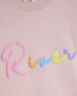 Girls Black Neon Scripty T-Shirt Set