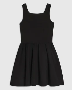 Girls Black Premium Prom Lace Dress