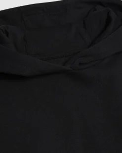 Girls Black River Hoodie And Trousers Set