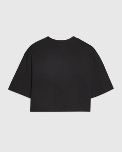 Girls Black Six Seven 67 Boxy Top