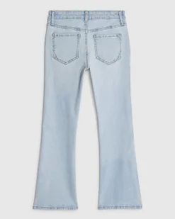 Girls Blue Flared Jeans