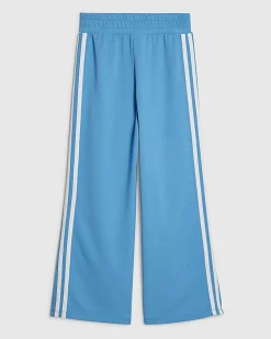 Girls Blue Side Stripe Joggers