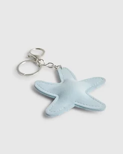 Girls Blue Starfish Bag Charm