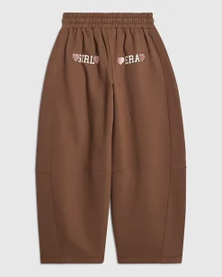 Girls Brown 82 Joggers
