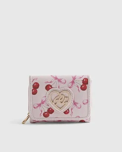Girls Pink Cherry Purse