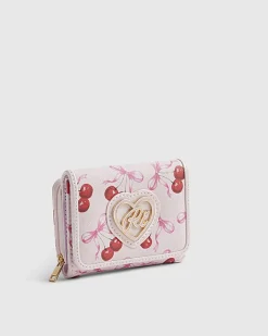 Girls Pink Cherry Purse