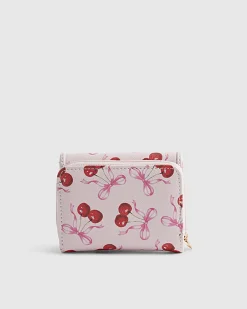 Girls Pink Cherry Purse