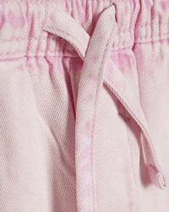 Girls Pink Loose Fit Jeans