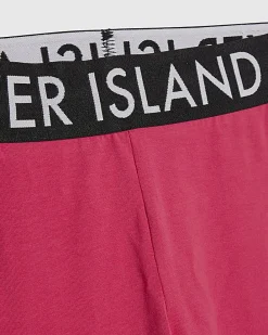 Girls Pink RI Side Stripe Legging Set