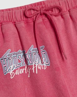 Girls Pink Year Zero Embellished Joggers