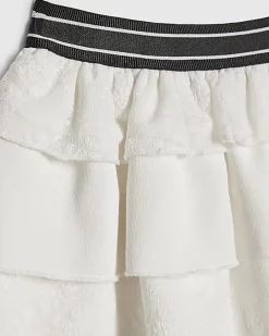 Girls White Rara Skirt