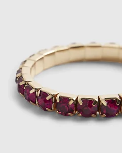 Gold Diamante Bracelet Multipack