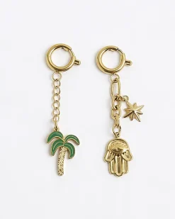 Gold Pack Of 2 Bikini Charms