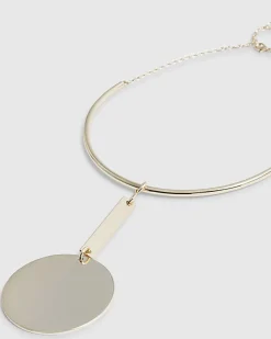 Gold Torque Necklace