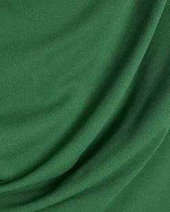 Green Asymmetric Drape Jumpsuit