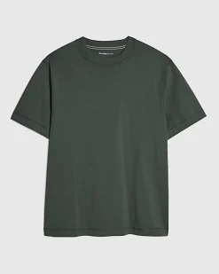 Green Essential Regular Fit Midweight T-Shirt