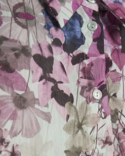 Green Floral Print Shirt