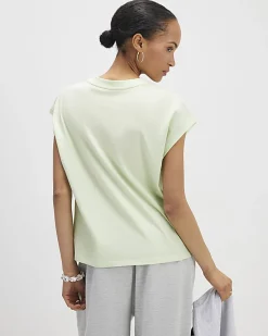 Green Grown On Sleeve T-Shirt