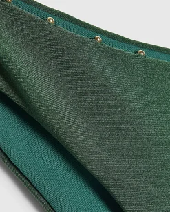 Green High leg Bikini Bottoms