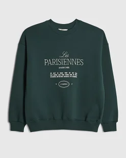 Green Les Parisiennes Sweatshirt