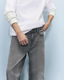 Grey Loose Fit Jeans