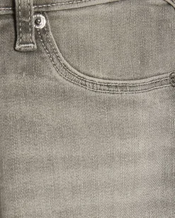 Grey Mid Rise Sculpt Skinny Jeans